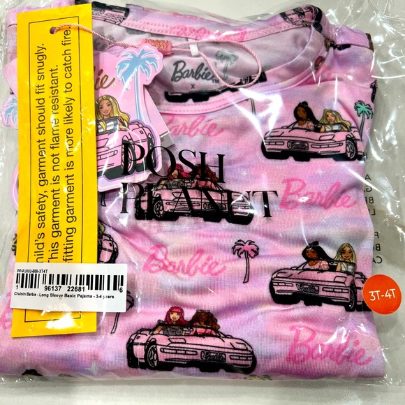 Posh Peanut long sleeve Barbie Pajamas - Picture 1 of 1